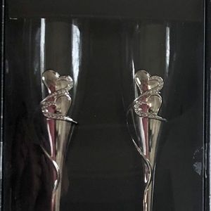 Elegant Wedding champagne glasses